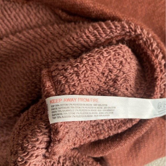 Free People Sweater Women’s XS Carolyn Oversized Sweatshirt or Sweater Dress - Picture 12 of 13